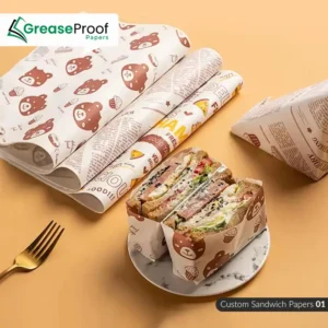 custom sandwich paper